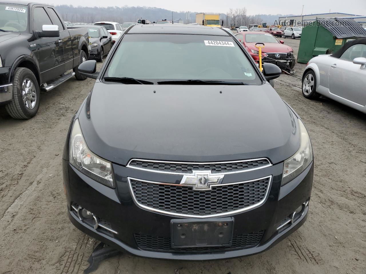 2014 Chevrolet Cruze Ltz Black vin: 1G1PG5SB7E7391872