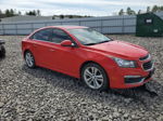 2015 Chevrolet Cruze Ltz Red vin: 1G1PG5SB7F7112602