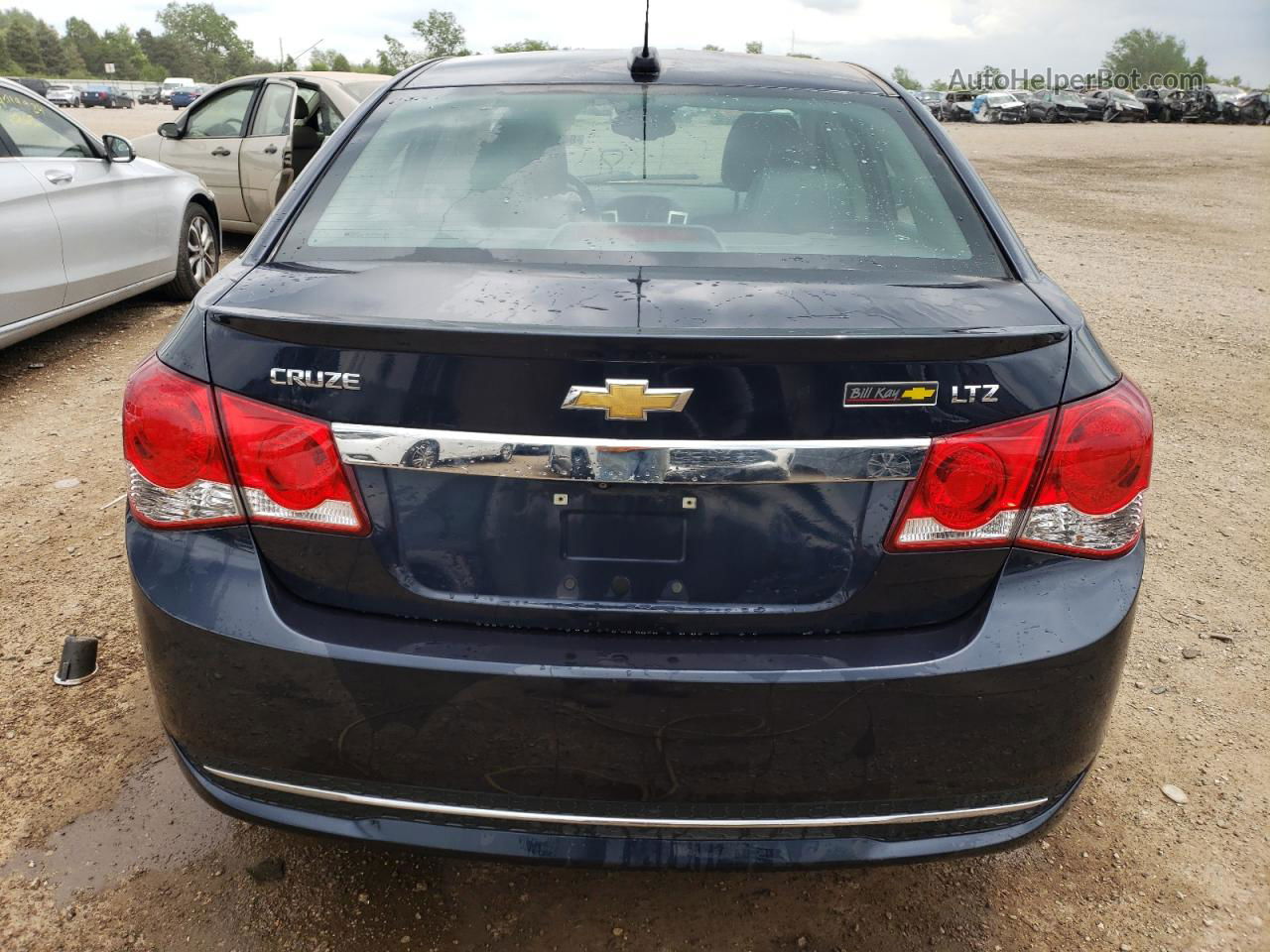 2015 Chevrolet Cruze Ltz Синий vin: 1G1PG5SB7F7134051