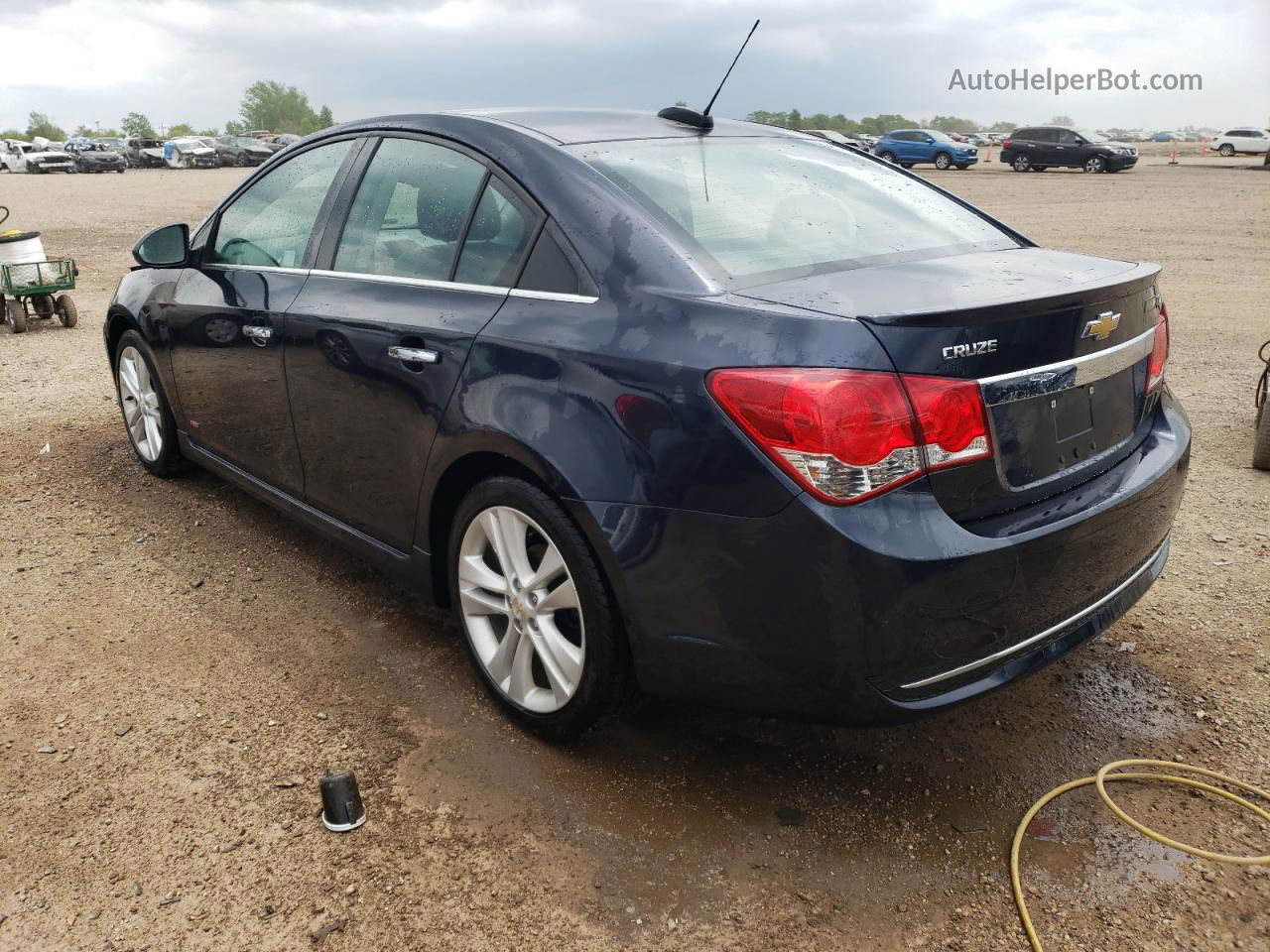 2015 Chevrolet Cruze Ltz Blue vin: 1G1PG5SB7F7134051