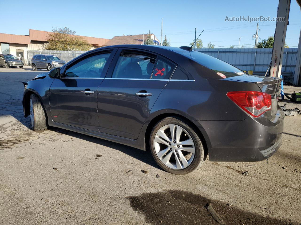 2015 Chevrolet Cruze Ltz Gray vin: 1G1PG5SB7F7157734