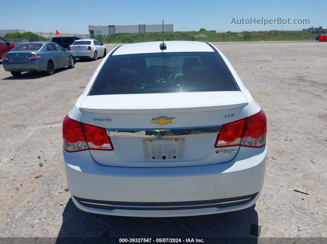 2015 Chevrolet Cruze Ltz White vin: 1G1PG5SB7F7234828