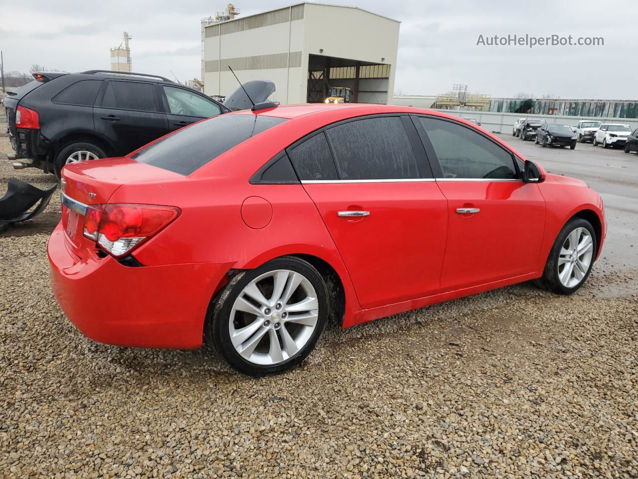 2016 Chevrolet Cruze Limited Ltz Red vin: 1G1PG5SB7G7103772