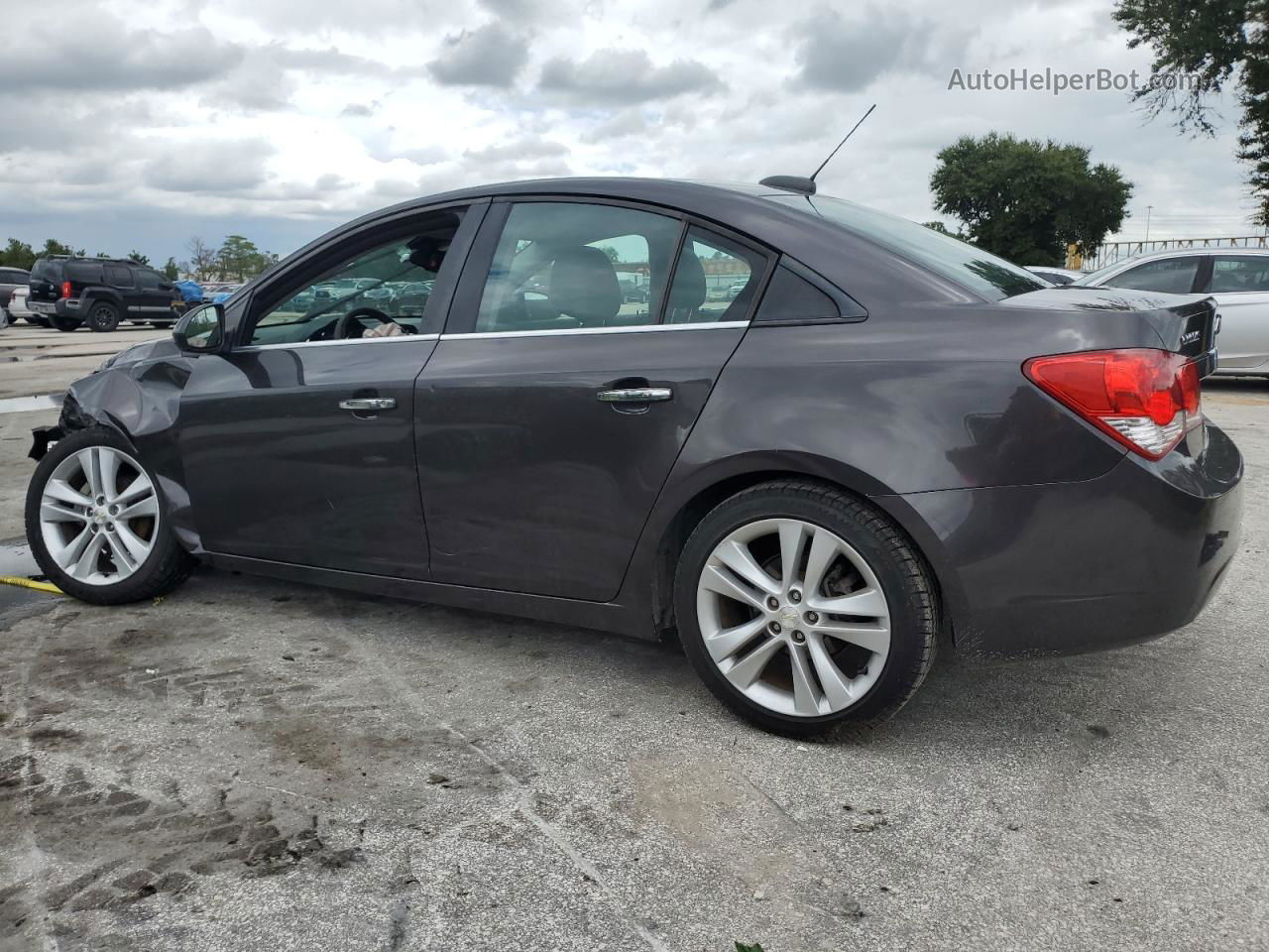 2016 Chevrolet Cruze Limited Ltz Gray vin: 1G1PG5SB7G7122760