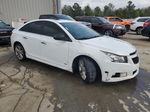 2013 Chevrolet Cruze Ltz White vin: 1G1PG5SB8D7109673