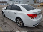 2013 Chevrolet Cruze Ltz White vin: 1G1PG5SB8D7315592