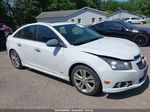 2014 Chevrolet Cruze Ltz White vin: 1G1PG5SB8E7323936