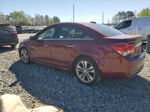 2015 Chevrolet Cruze Ltz Burgundy vin: 1G1PG5SB8F7185137