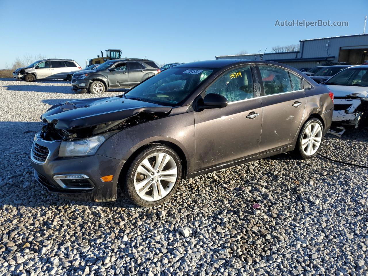 2015 Chevrolet Cruze Ltz Угольный vin: 1G1PG5SB8F7187101