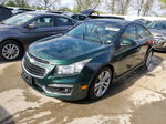 2015 Chevrolet Cruze Ltz Green vin: 1G1PG5SB8F7215771