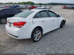 2015 Chevrolet Cruze Ltz White vin: 1G1PG5SB8F7244154