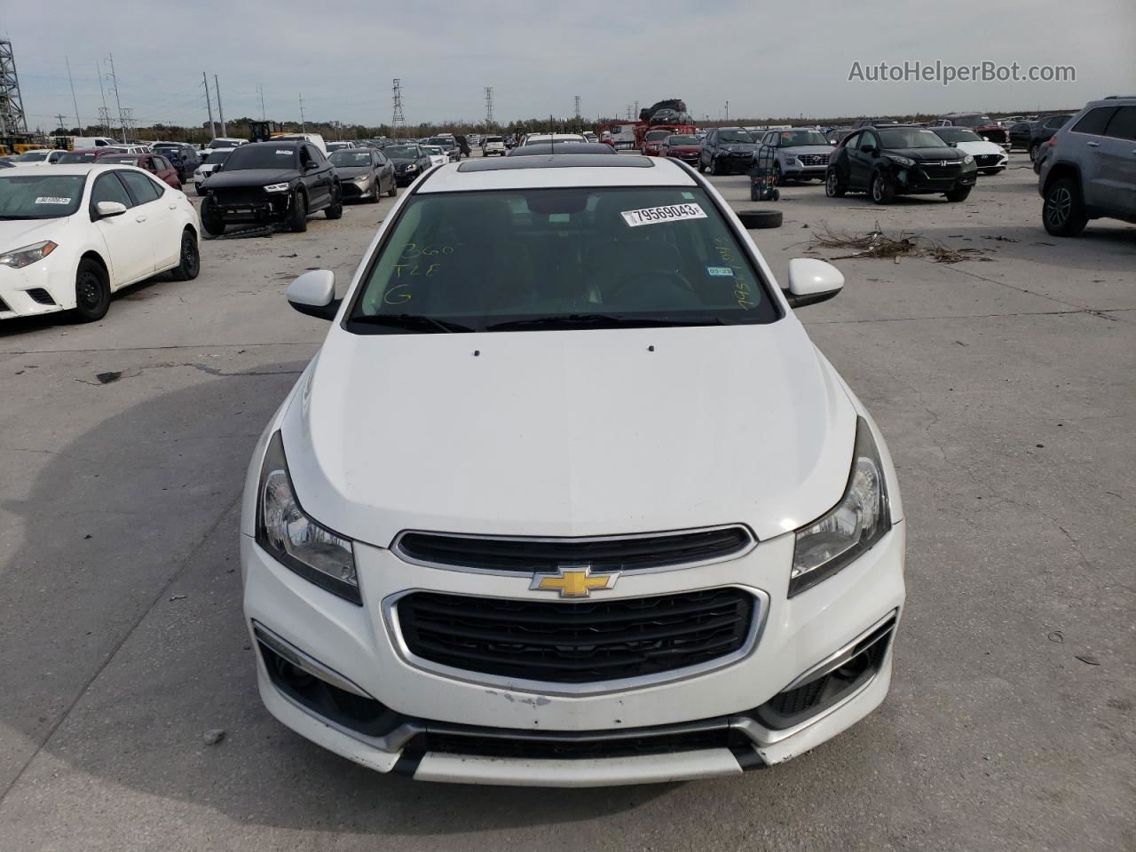 2015 Chevrolet Cruze Ltz Белый vin: 1G1PG5SB8F7245241