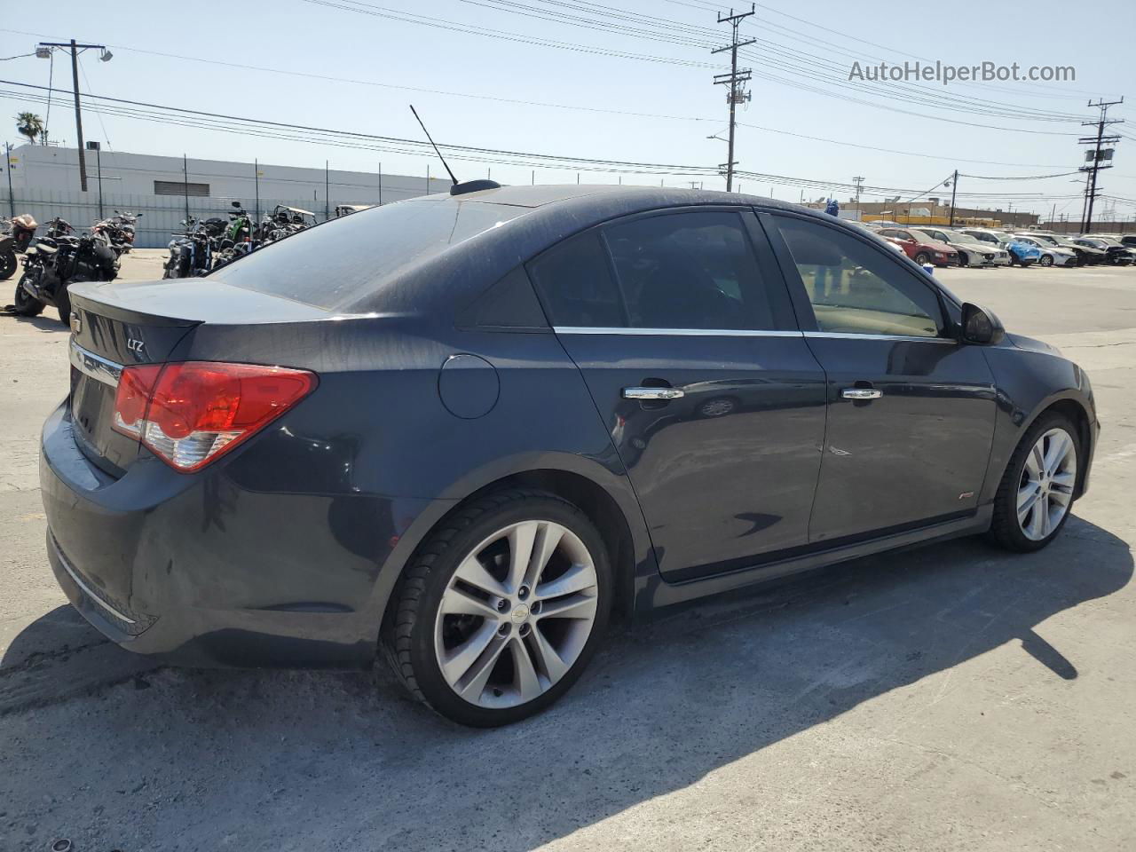 2016 Chevrolet Cruze Limited Ltz Charcoal vin: 1G1PG5SB8G7101495