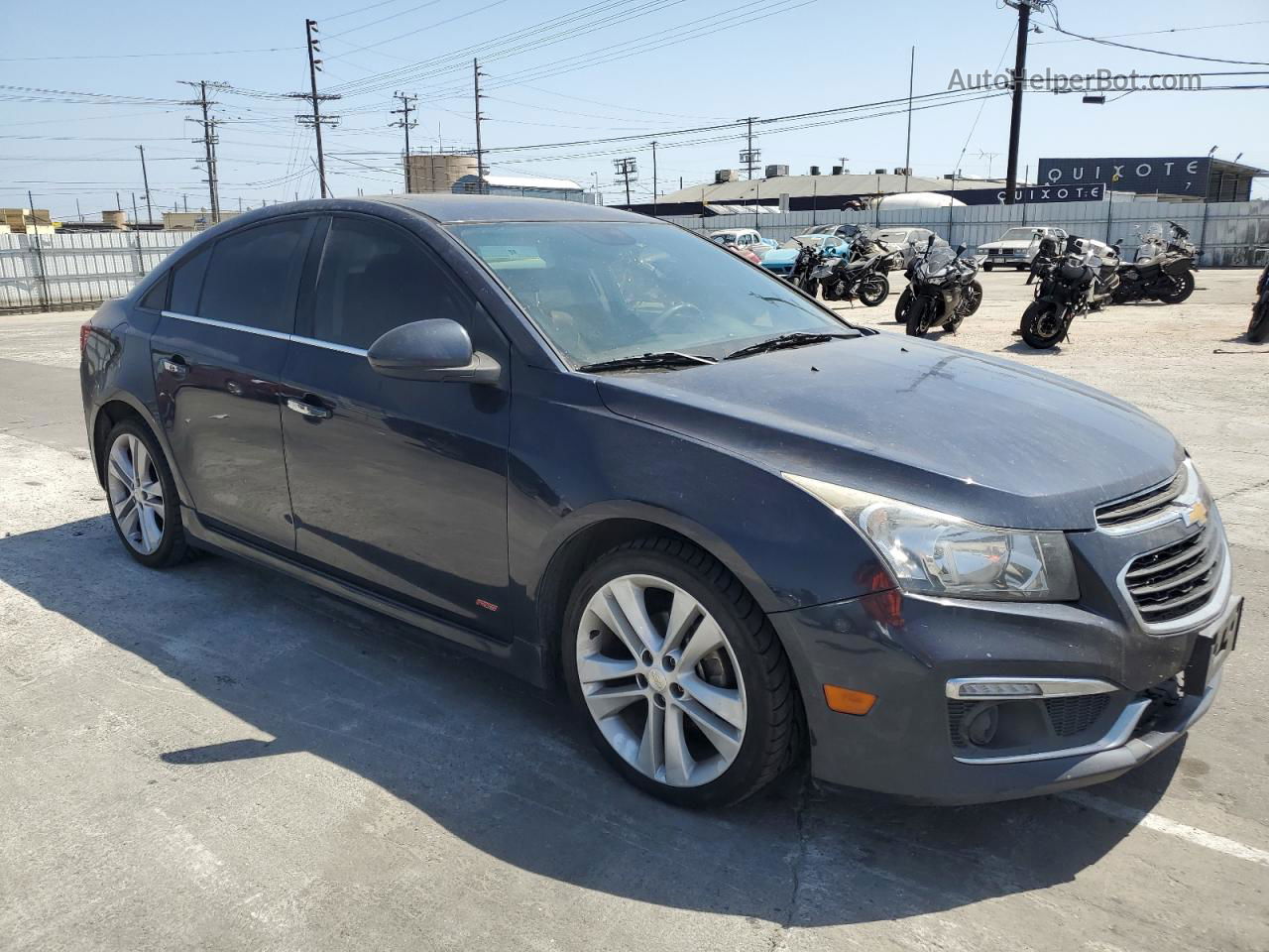 2016 Chevrolet Cruze Limited Ltz Charcoal vin: 1G1PG5SB8G7101495