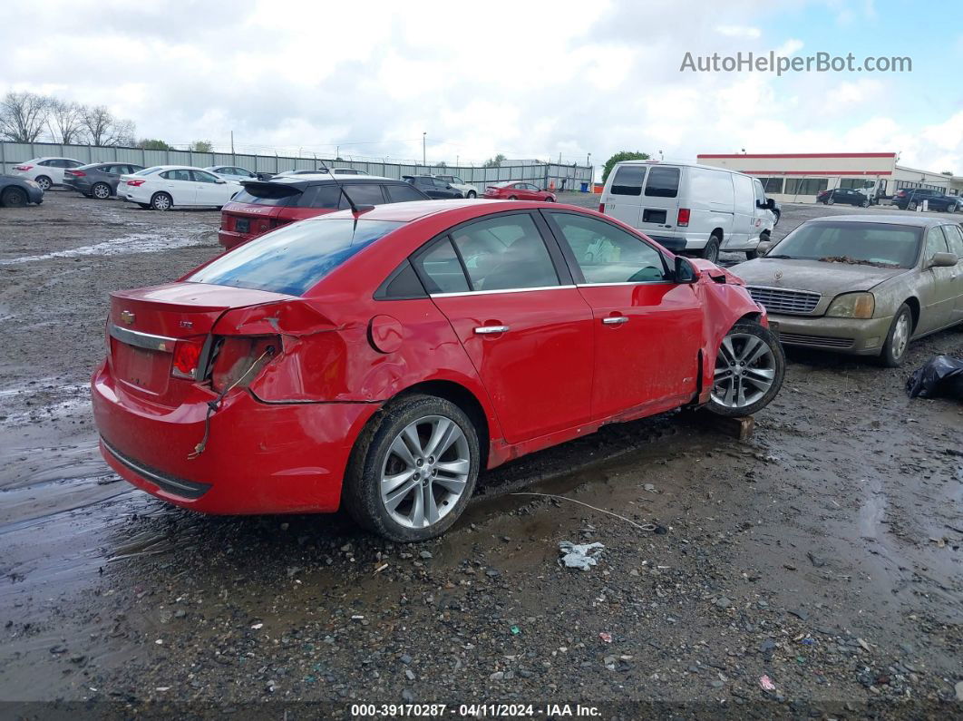 2013 Chevrolet Cruze Ltz Красный vin: 1G1PG5SB9D7242023