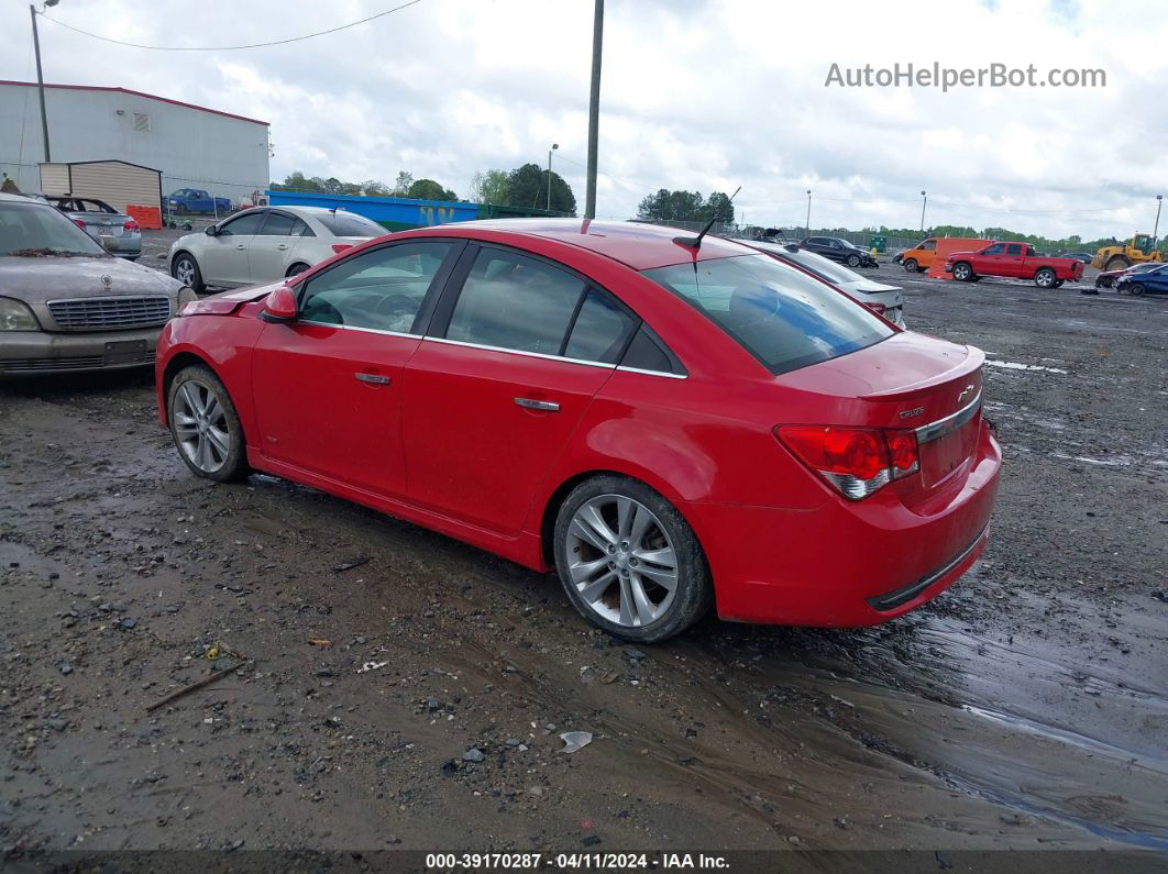 2013 Chevrolet Cruze Ltz Красный vin: 1G1PG5SB9D7242023