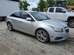 2013 Chevrolet Cruze Ltz Silver vin: 1G1PG5SB9D7289780