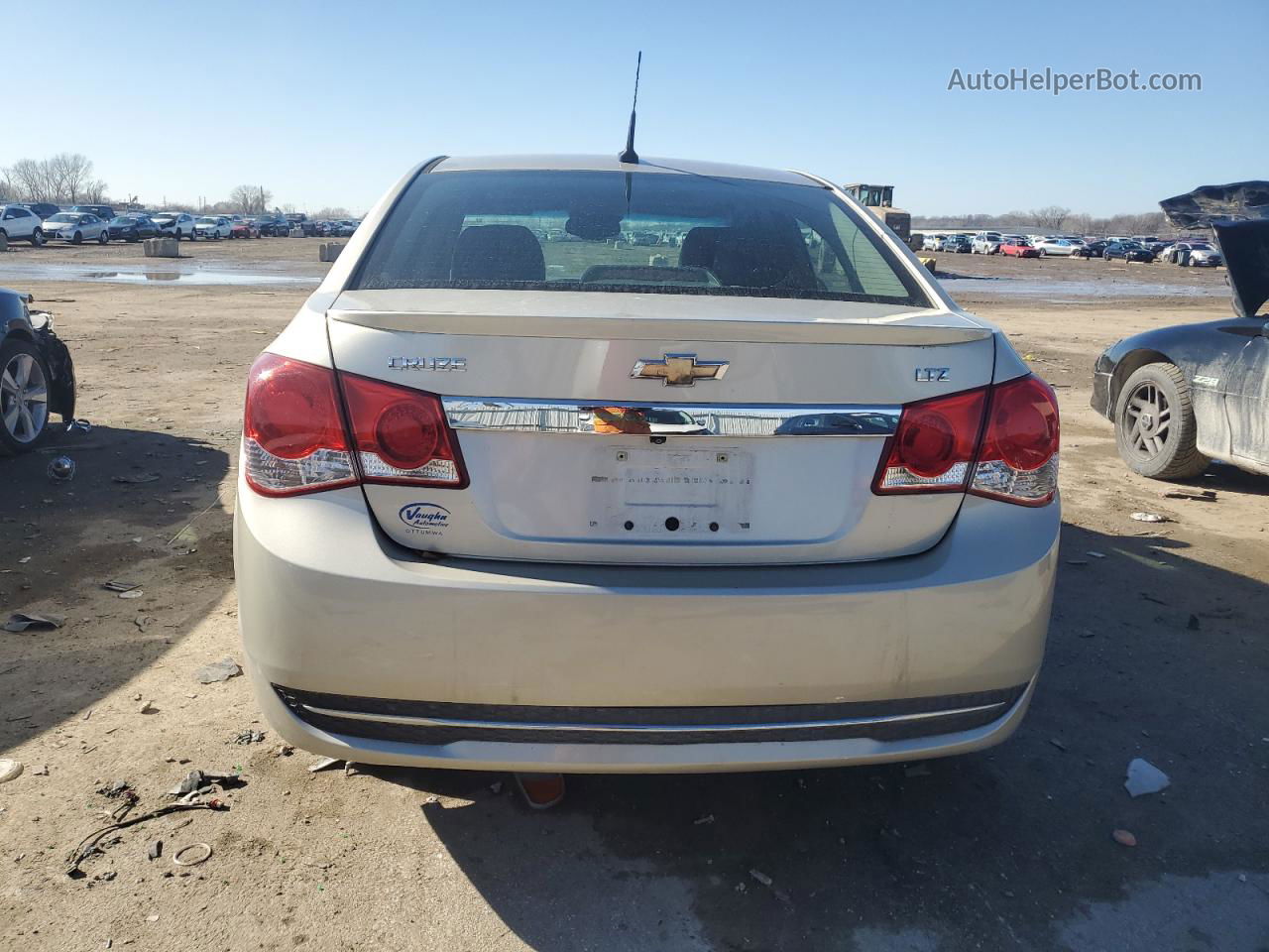 2014 Chevrolet Cruze Ltz Tan vin: 1G1PG5SB9E7221609