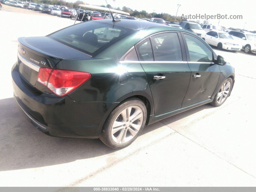 2014 Chevrolet Cruze Ltz Green vin: 1G1PG5SB9E7245540