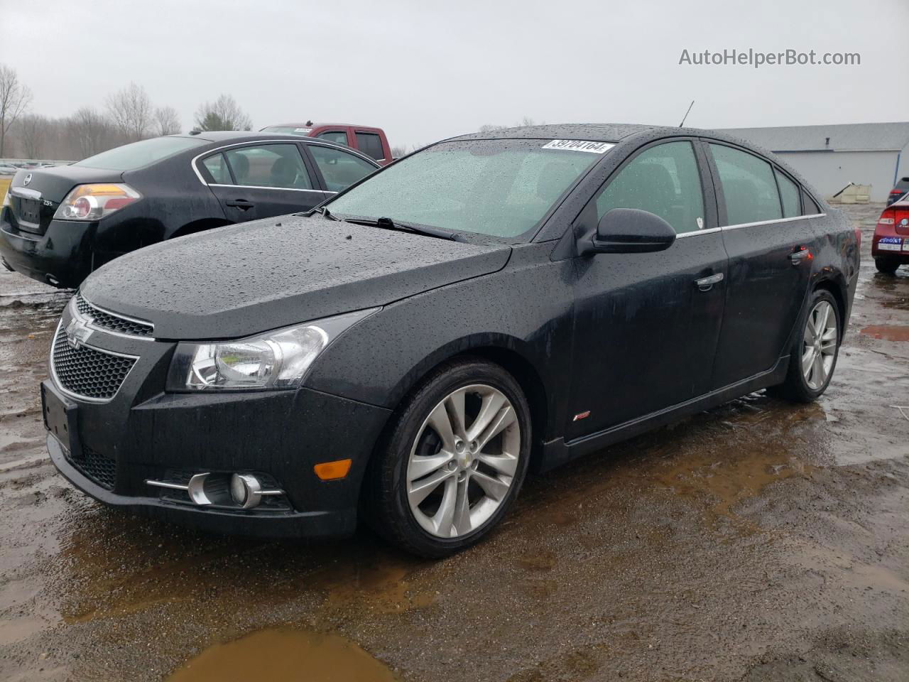 2014 Chevrolet Cruze Ltz Черный vin: 1G1PG5SB9E7255744