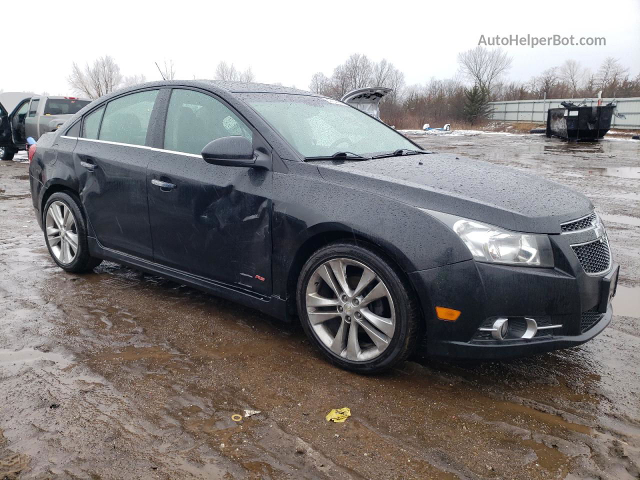 2014 Chevrolet Cruze Ltz Черный vin: 1G1PG5SB9E7255744