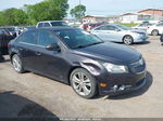 2014 Chevrolet Cruze Ltz Black vin: 1G1PG5SB9E7295032