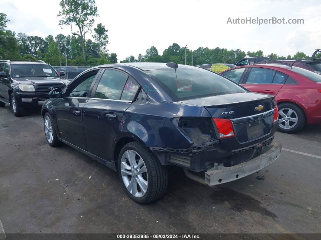 2015 Chevrolet Cruze Ltz Dark Blue vin: 1G1PG5SB9F7202818