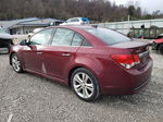 2015 Chevrolet Cruze Ltz Maroon vin: 1G1PG5SB9F7208070