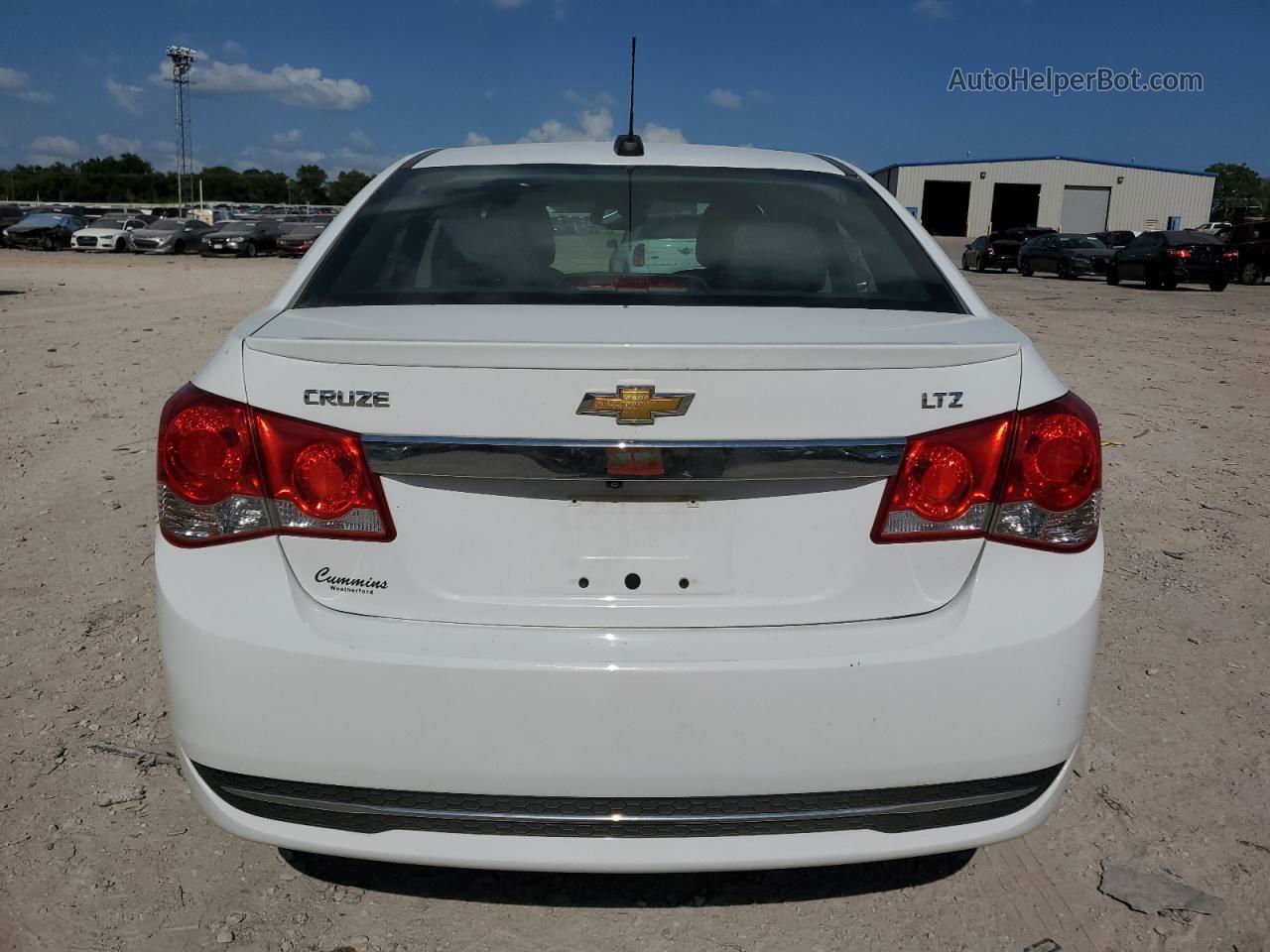 2015 Chevrolet Cruze Ltz Белый vin: 1G1PG5SB9F7280502