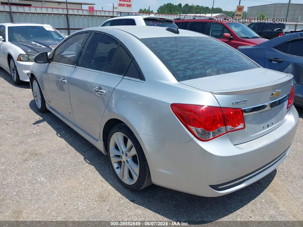 2015 Chevrolet Cruze Ltz Серебряный vin: 1G1PG5SB9F7286316