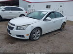 2013 Chevrolet Cruze Ltz White vin: 1G1PG5SBXD7141377