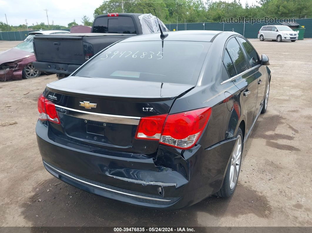 2013 Chevrolet Cruze Ltz Black vin: 1G1PG5SBXD7151214