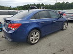 2013 Chevrolet Cruze Ltz Blue vin: 1G1PG5SBXD7174542