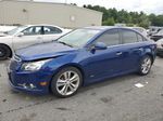 2013 Chevrolet Cruze Ltz Blue vin: 1G1PG5SBXD7174542