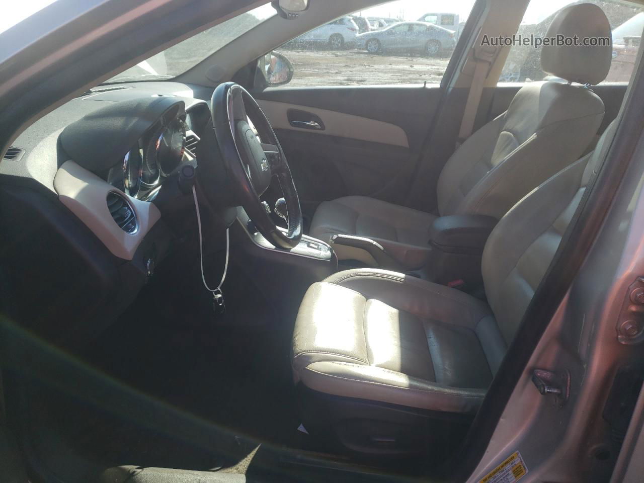 2013 Chevrolet Cruze Ltz Серебряный vin: 1G1PG5SBXD7300852