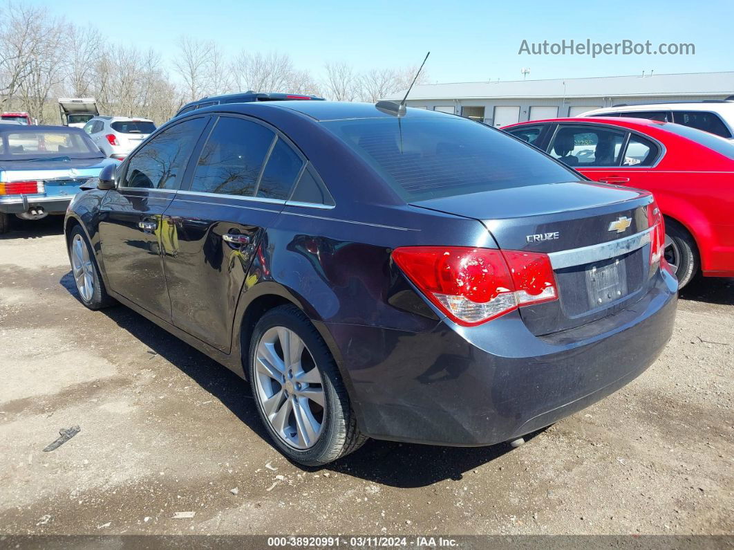 2015 Chevrolet Cruze Ltz Dark Blue vin: 1G1PG5SBXF7147702