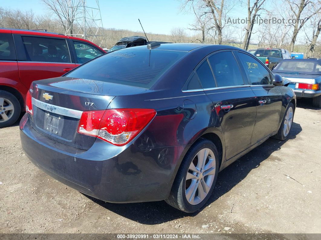 2015 Chevrolet Cruze Ltz Dark Blue vin: 1G1PG5SBXF7147702