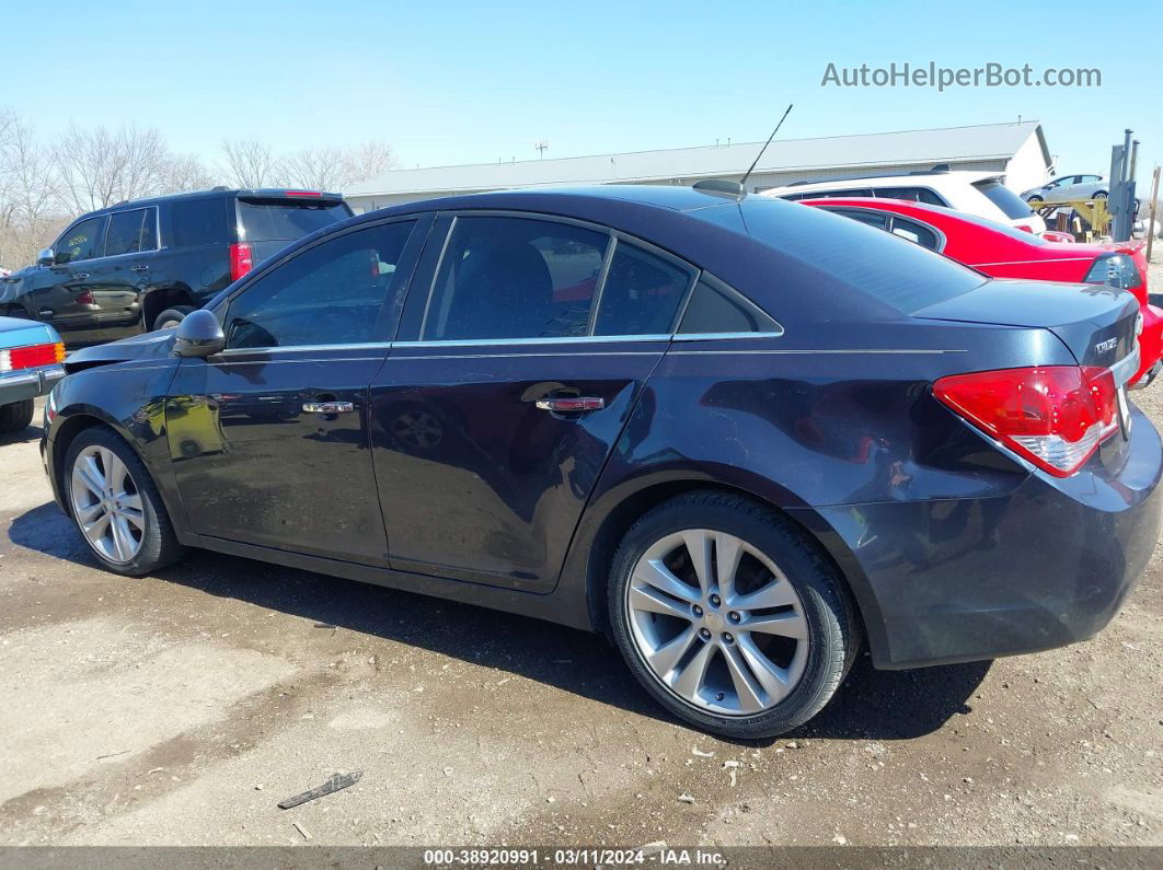 2015 Chevrolet Cruze Ltz Dark Blue vin: 1G1PG5SBXF7147702