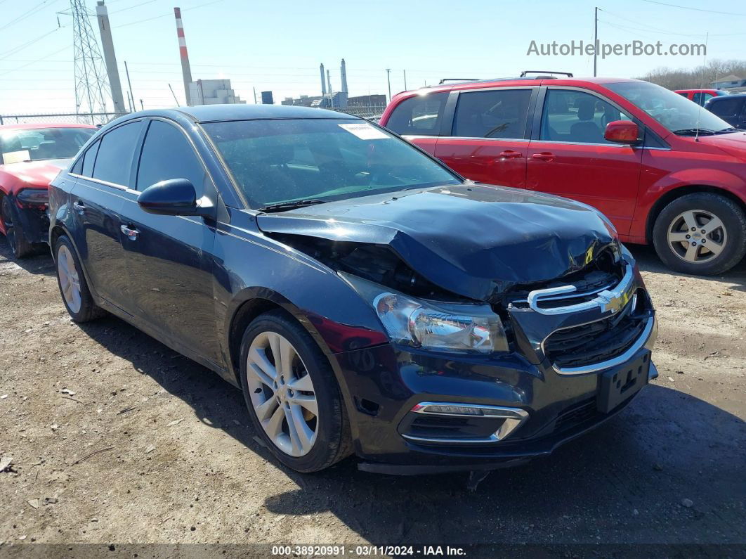 2015 Chevrolet Cruze Ltz Dark Blue vin: 1G1PG5SBXF7147702