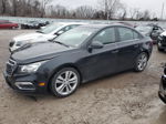 2015 Chevrolet Cruze Ltz Black vin: 1G1PG5SBXF7167738