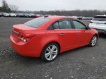 2015 Chevrolet Cruze Ltz Red vin: 1G1PG5SBXF7196401