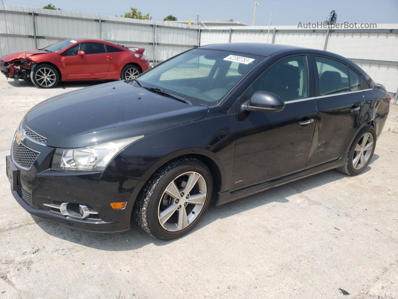 2012 Chevrolet Cruze Lt Черный vin: 1G1PG5SC0C7279792