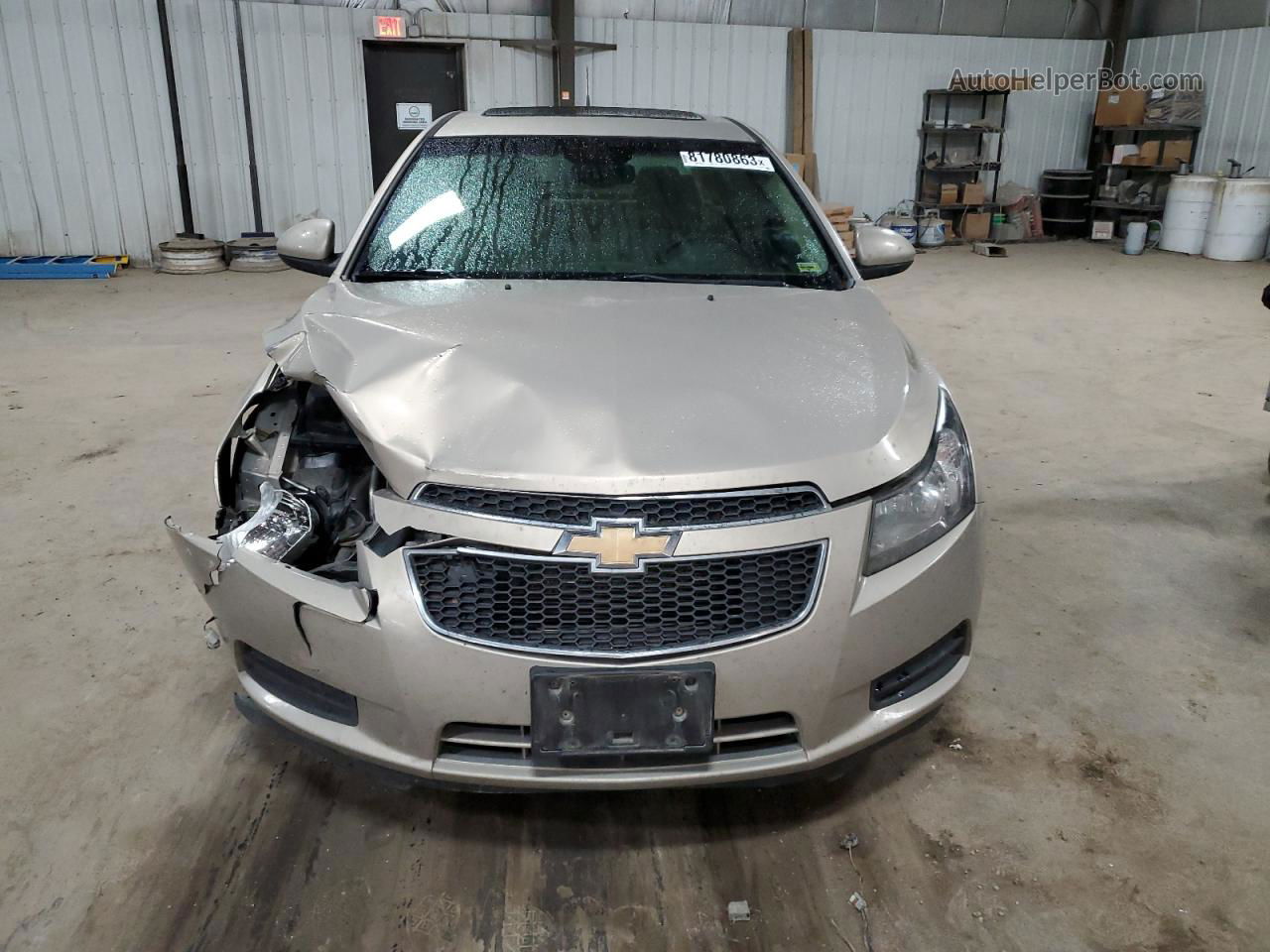 2012 Chevrolet Cruze Lt Золотой vin: 1G1PG5SC1C7270034