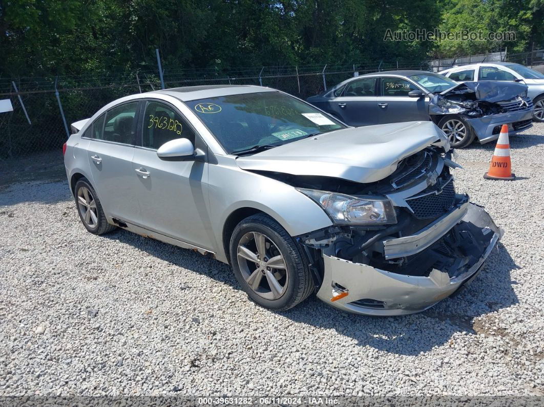 2012 Chevrolet Cruze 2lt Silver vin: 1G1PG5SC2C7279888