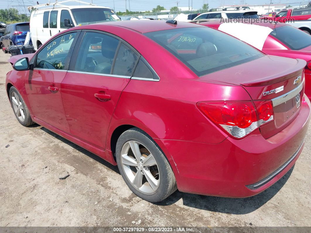 2012 Chevrolet Cruze Lt W/2lt Red vin: 1G1PG5SC3C7384438