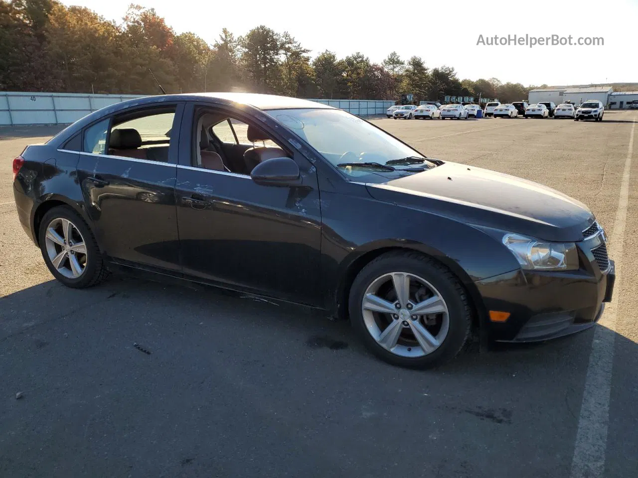 2012 Chevrolet Cruze Lt Черный vin: 1G1PG5SC4C7187052