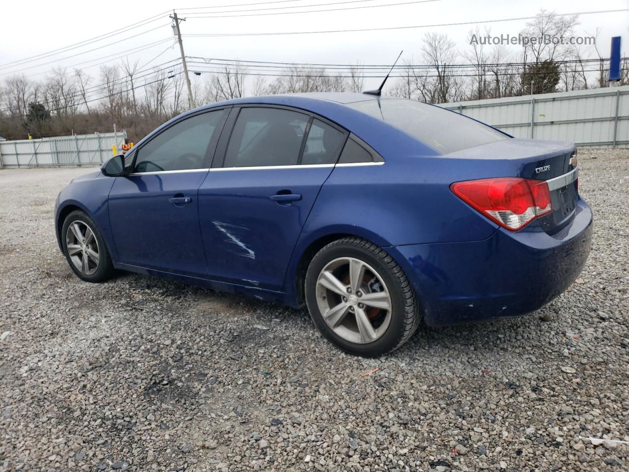 2012 Chevrolet Cruze Lt Blue vin: 1G1PG5SC4C7189500