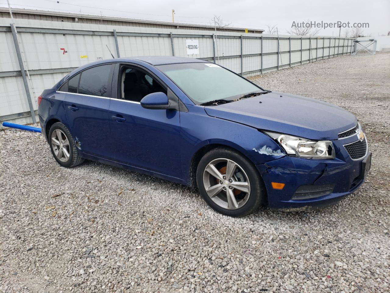 2012 Chevrolet Cruze Lt Blue vin: 1G1PG5SC4C7189500