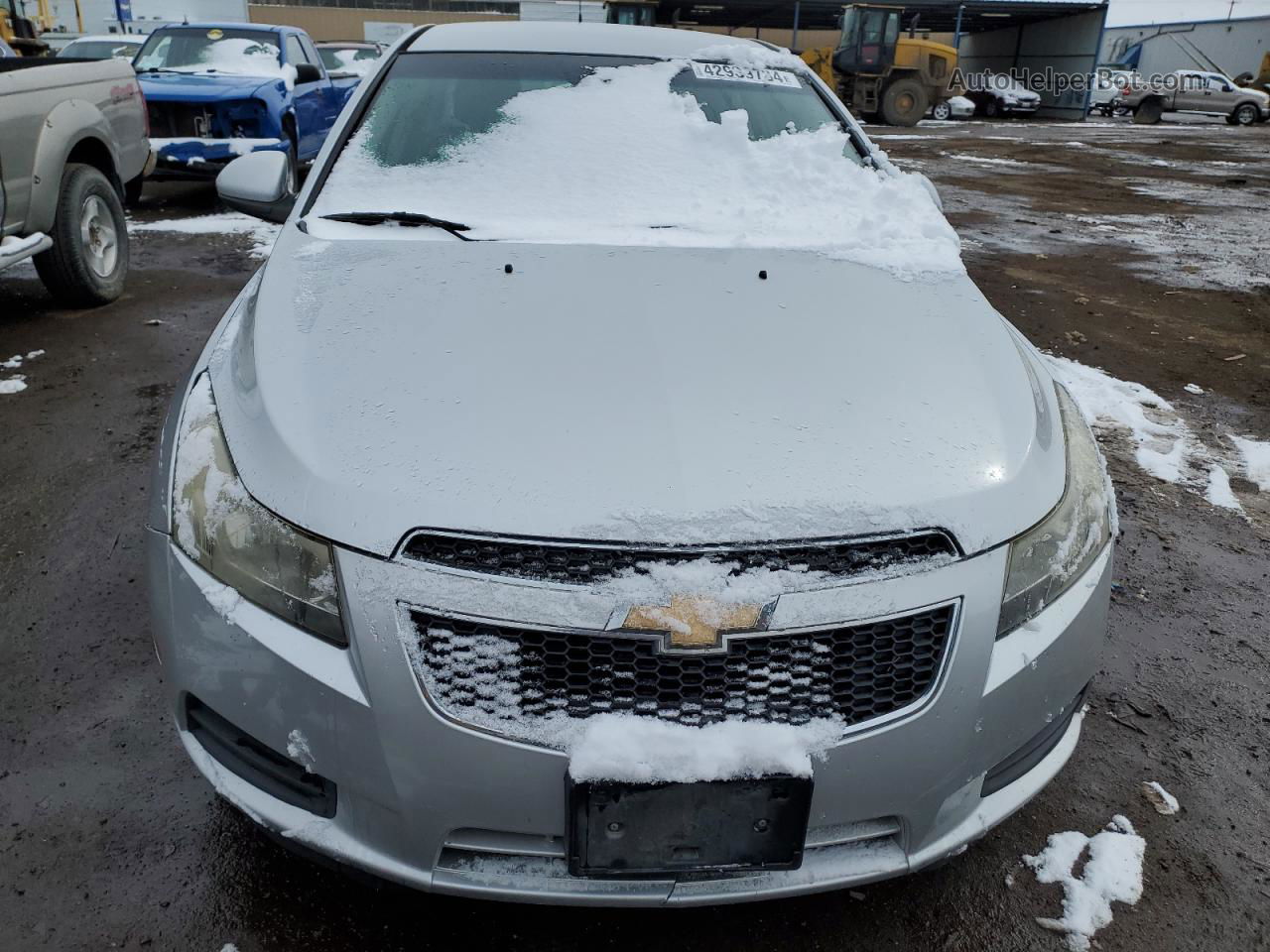 2012 Chevrolet Cruze Lt Silver vin: 1G1PG5SC5C7144369