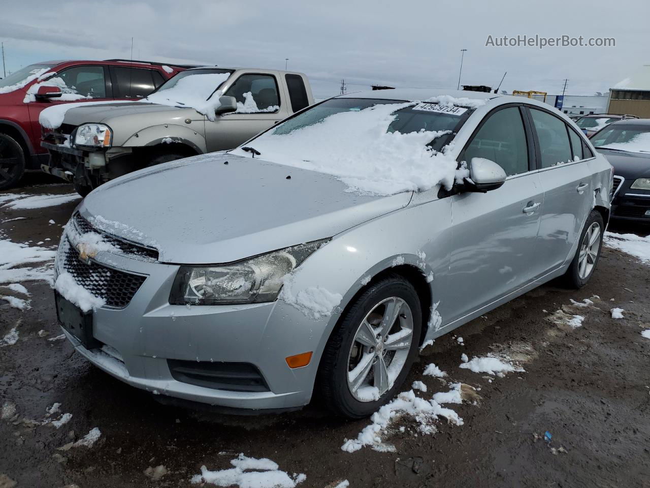 2012 Chevrolet Cruze Lt Silver vin: 1G1PG5SC5C7144369